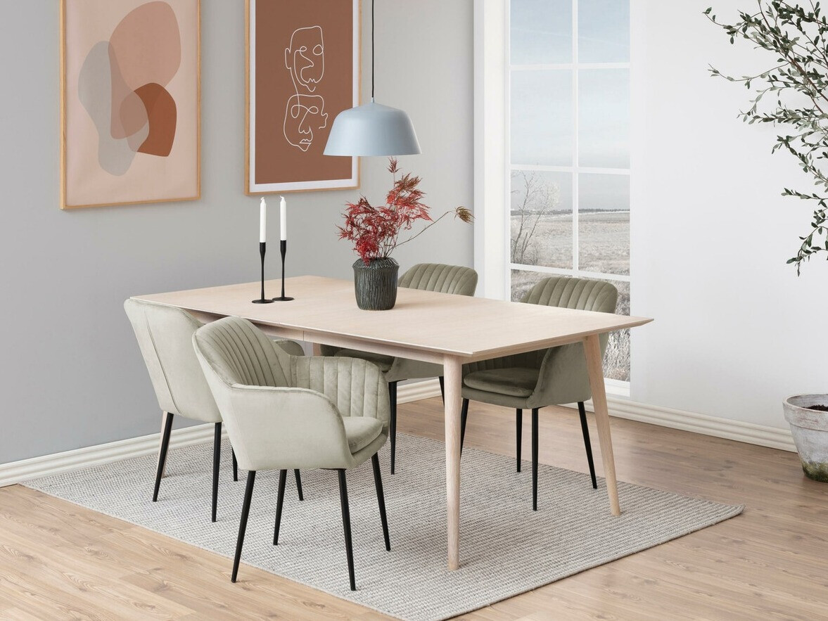 Essgruppe Norsica 513 (Cremefarben + Schwarz)