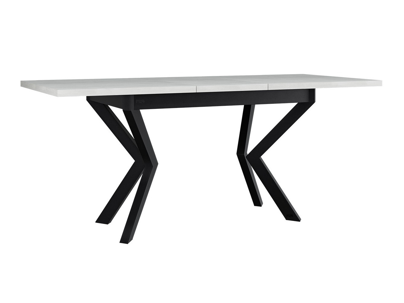 Tisch Victorville 328 (Schwarz + Sonoma-Eiche)