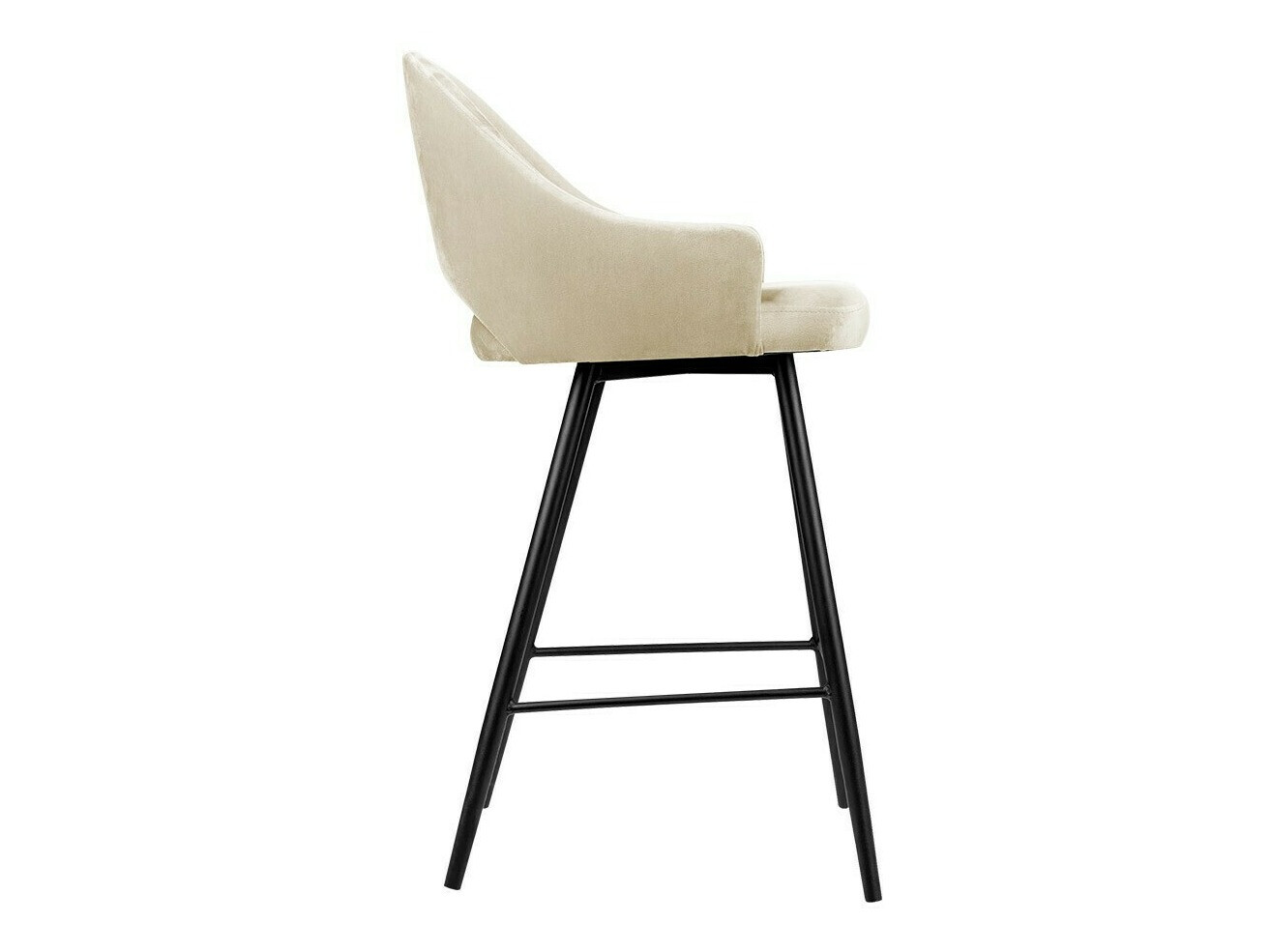 Barhocker Jackson 103 (Schwarz + Magic Velvet 2250)