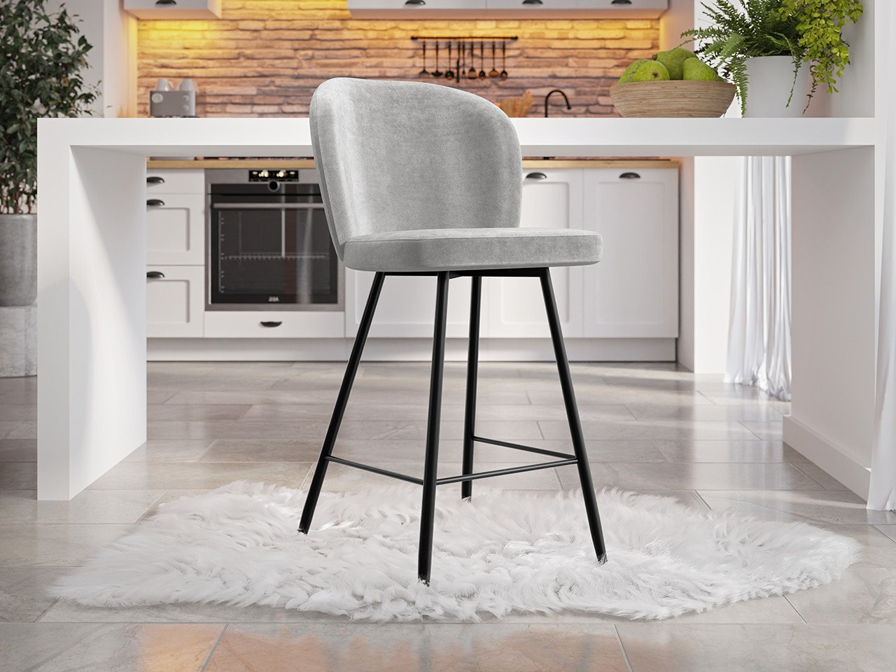 Barstuhl Jackson 101 (Magic Velvet 2240)