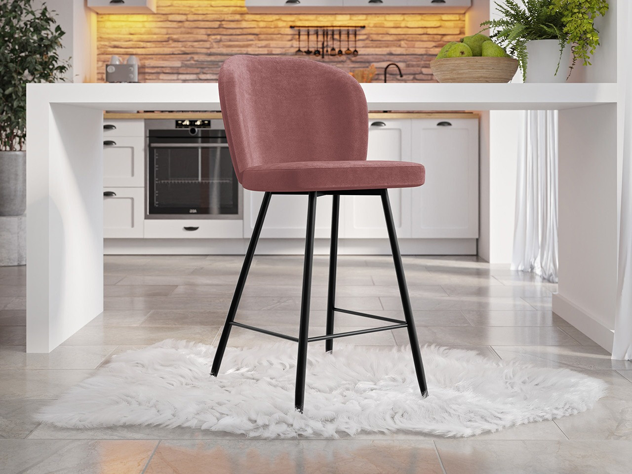 Barstuhl Jackson 101 (Magic Velvet 2258)