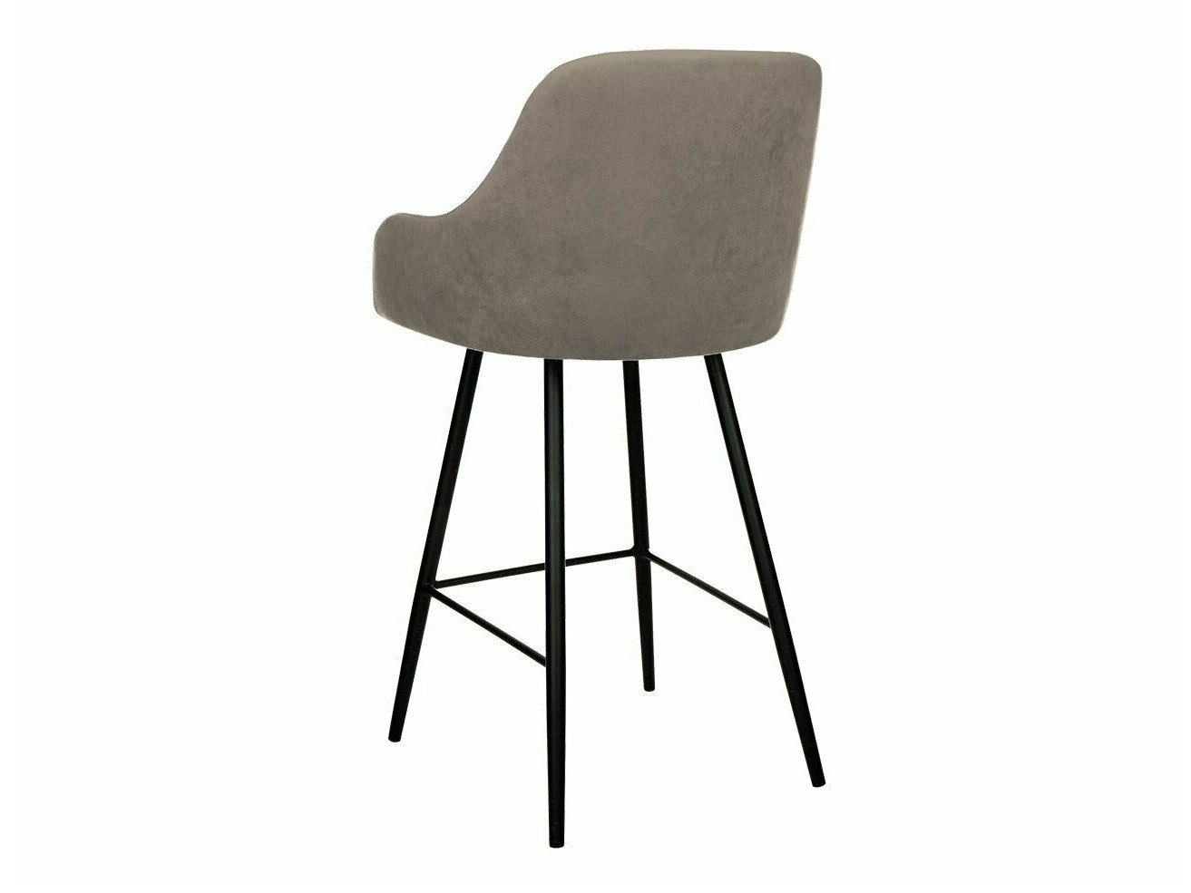 Barstuhl Jackson 102 (Schwarz + Magic Velvet 2209)