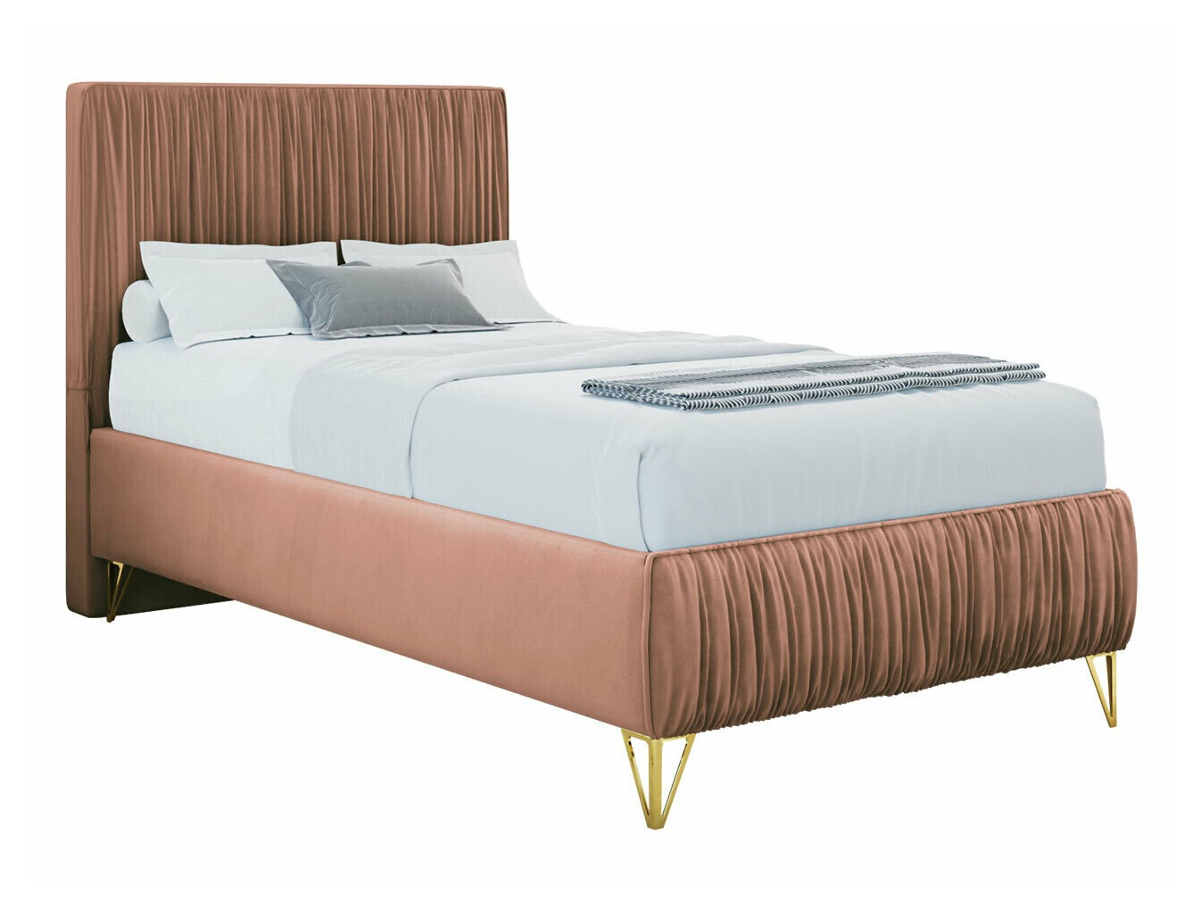 Boxspringbett Logan 112 (Amor Velvet 4328)