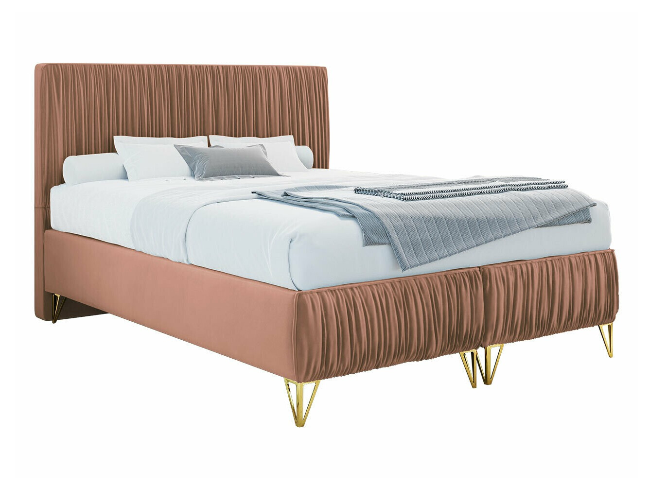 Boxspringbett Logan 112 (Amor Velvet 4328)
