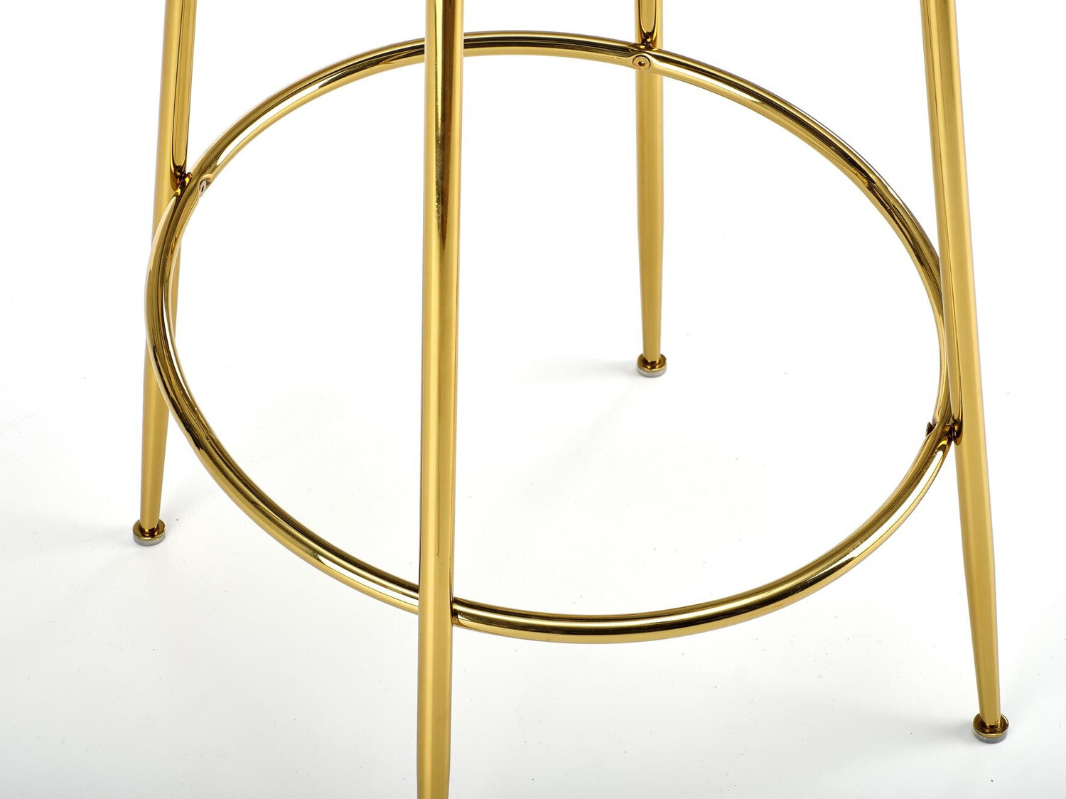 Barstuhl Houston 1554 (Cremefarben + Gold)