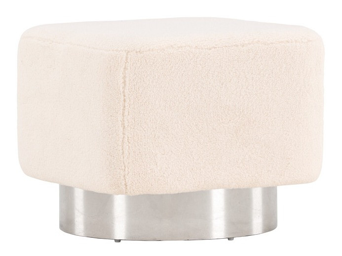 Hocker Dallas 4219 (Hellbraun + Silber)