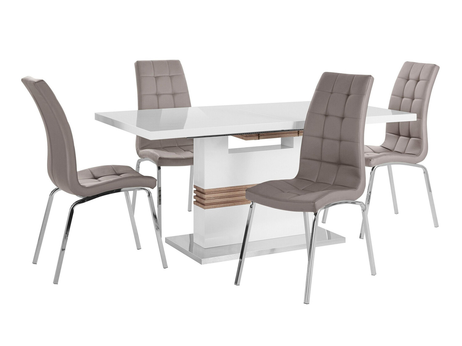 Essgruppe Denton 1111 (Cappuccino)