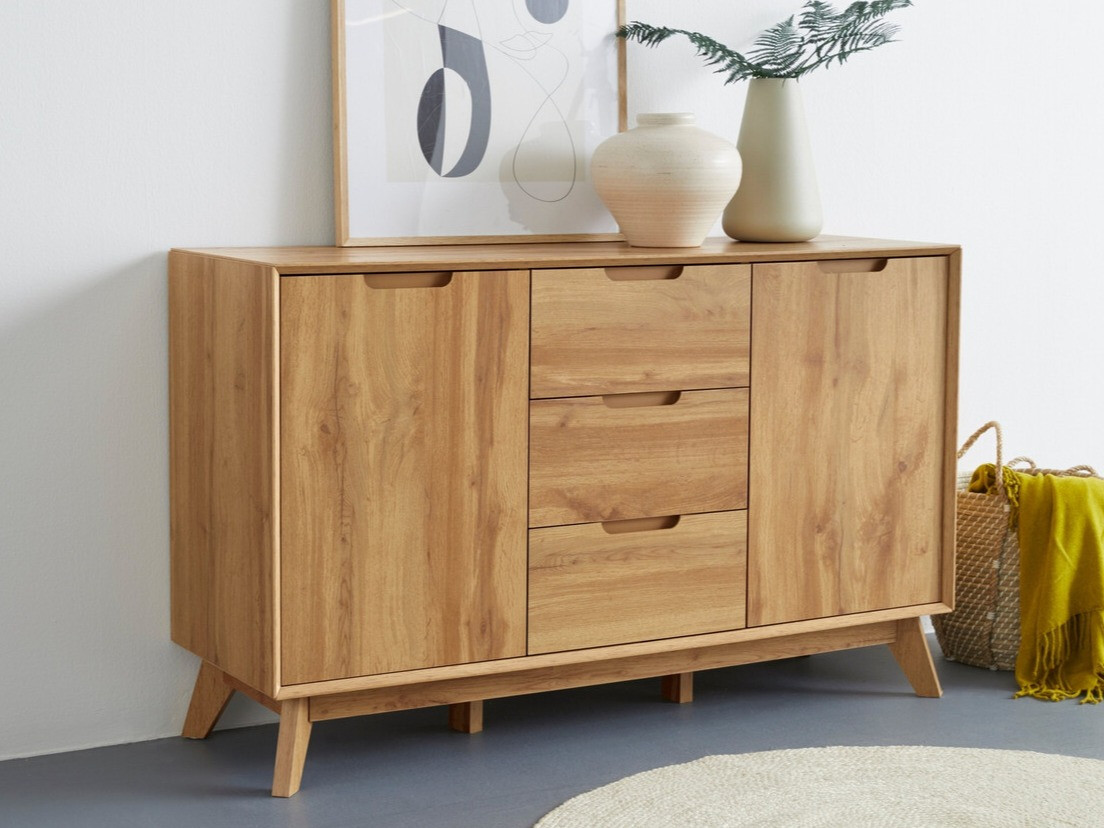 Kommoden Dorvou 100 (Eichenholzoptik)