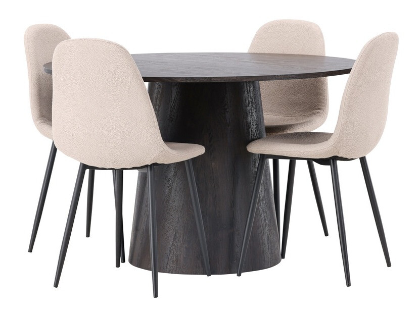 Essgruppe Dallas 4247 (Dunkelbraun)