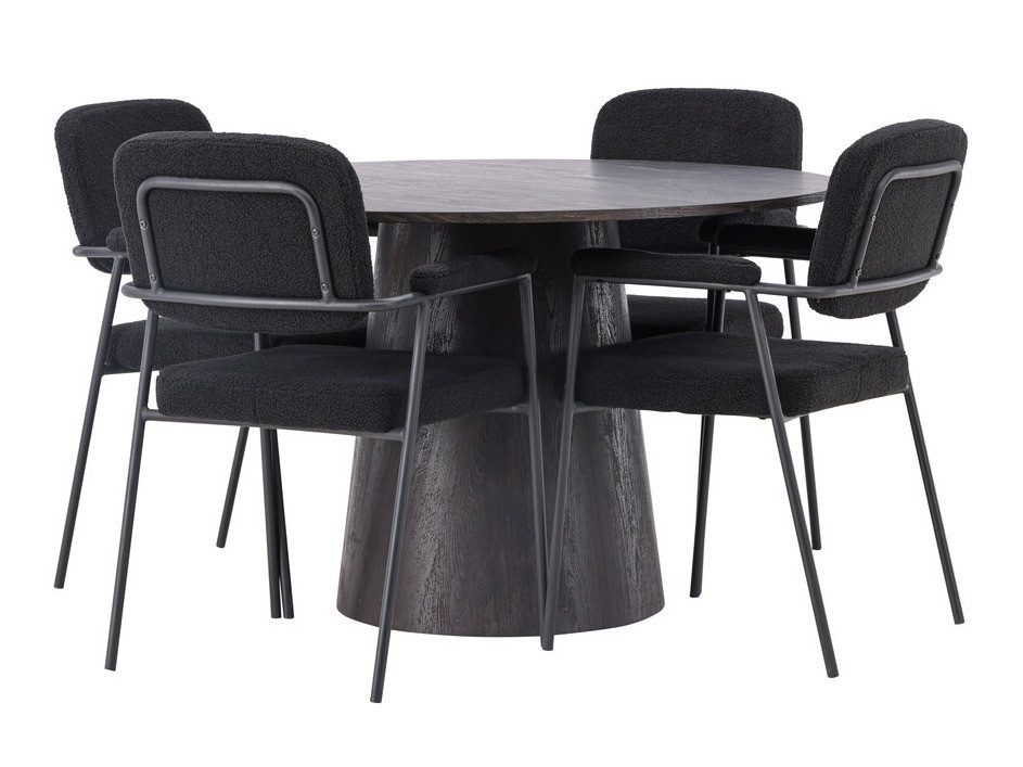 Essgruppe Dallas 4250 (Dunkelbraun)