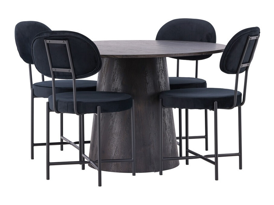 Essgruppe Dallas 4252 (Dunkelbraun)