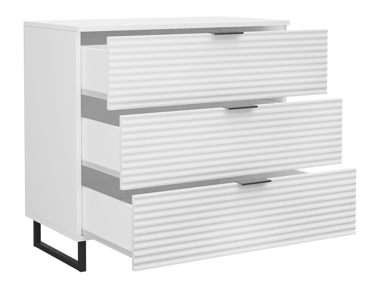 Wohnzimmer-Sets Sarasota M105 (Schwarz + Graphit)