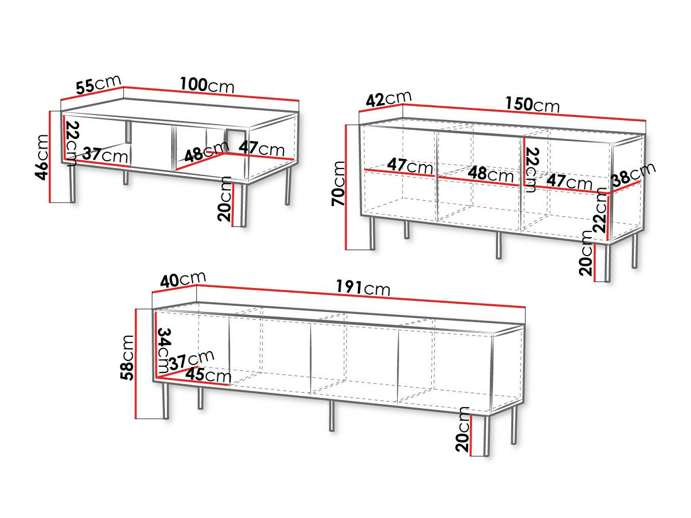 Wohnzimmer-Sets Doctrina