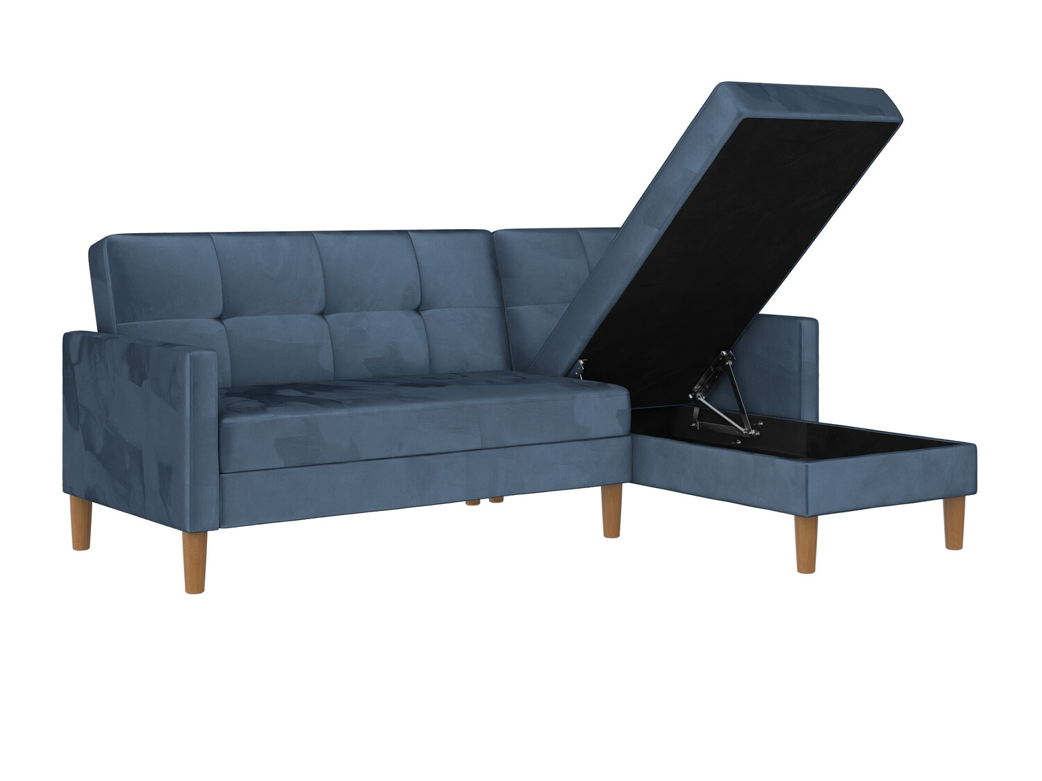 Ecksofa Denton 1179 (Blau)