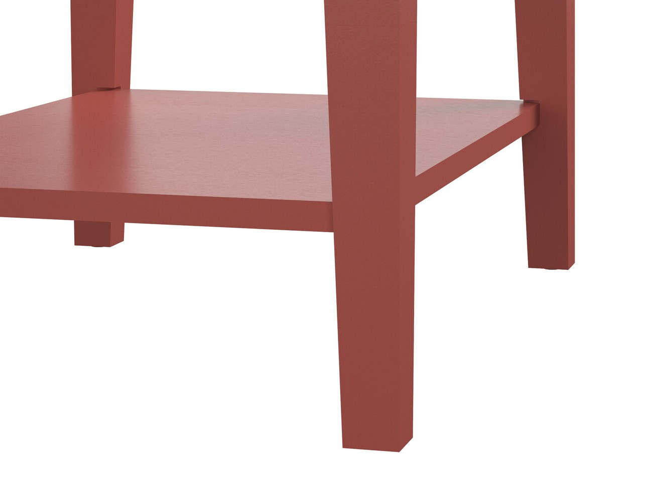Beistelltisch Sonfivo 107 (Rot)