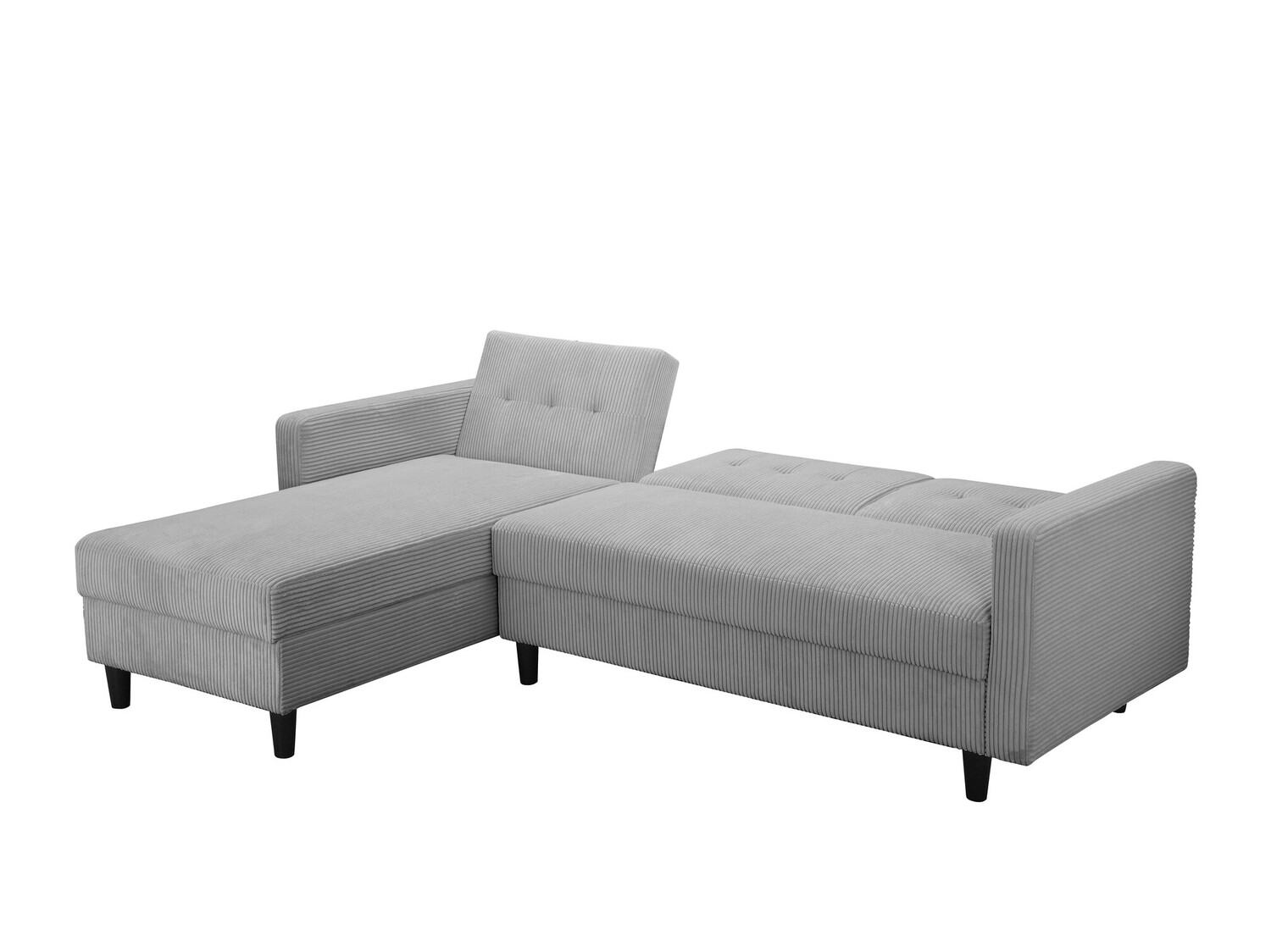 Ecksofa Tulsa 625 (Hellgrau)