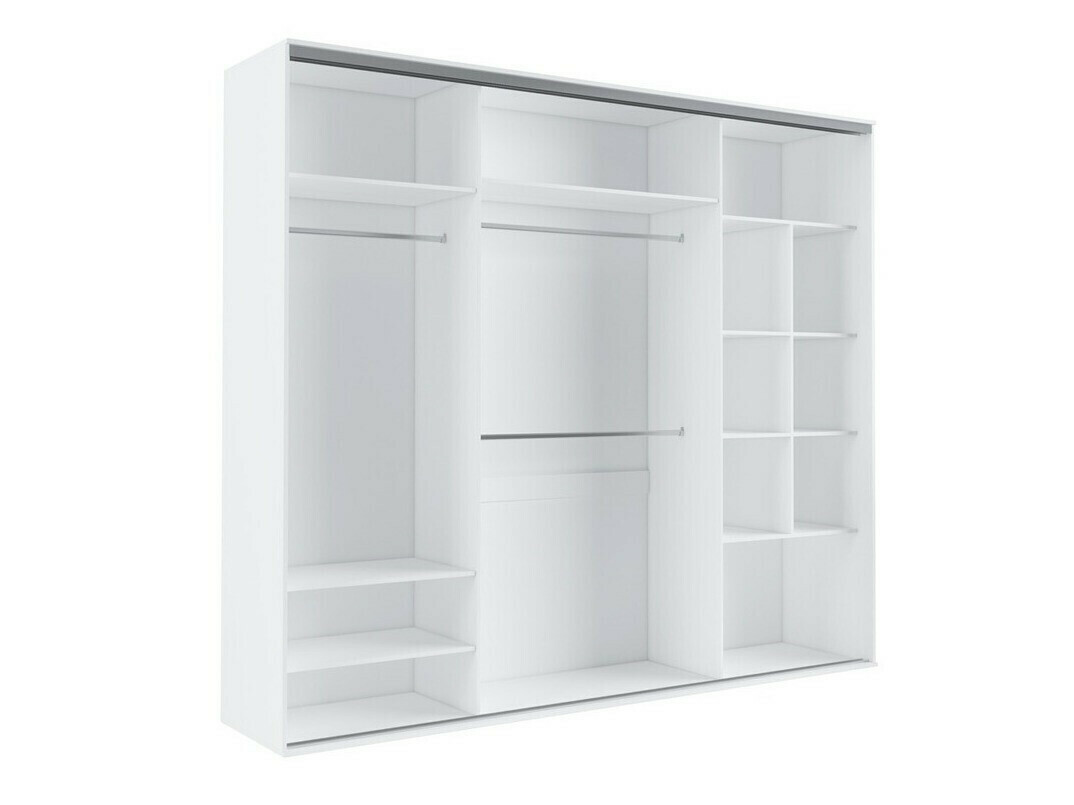 Kleiderschrank Murrieta 145 (Weiss)
