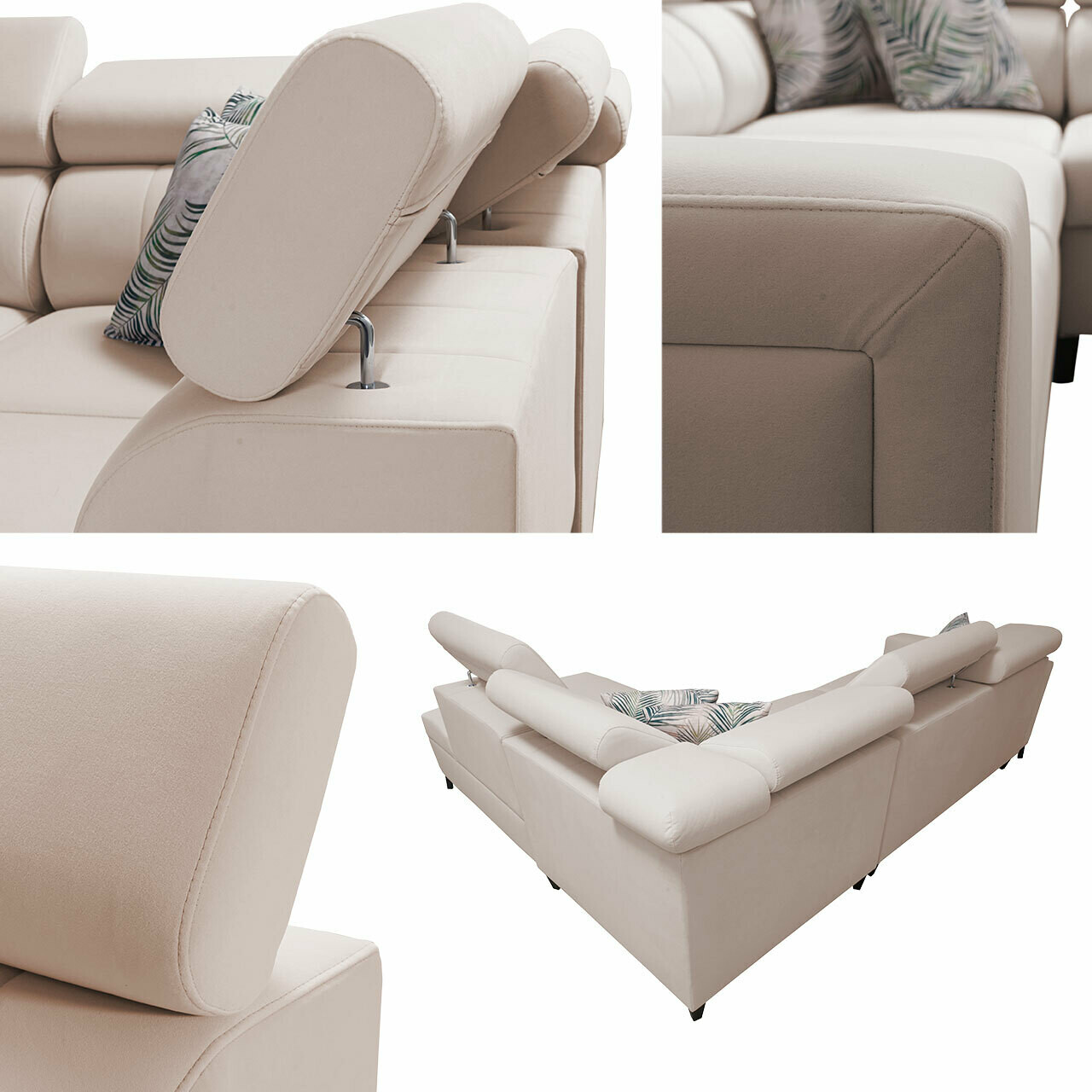 Ecksofa Sarasota 147 (Mono 244 + Botanical 36)