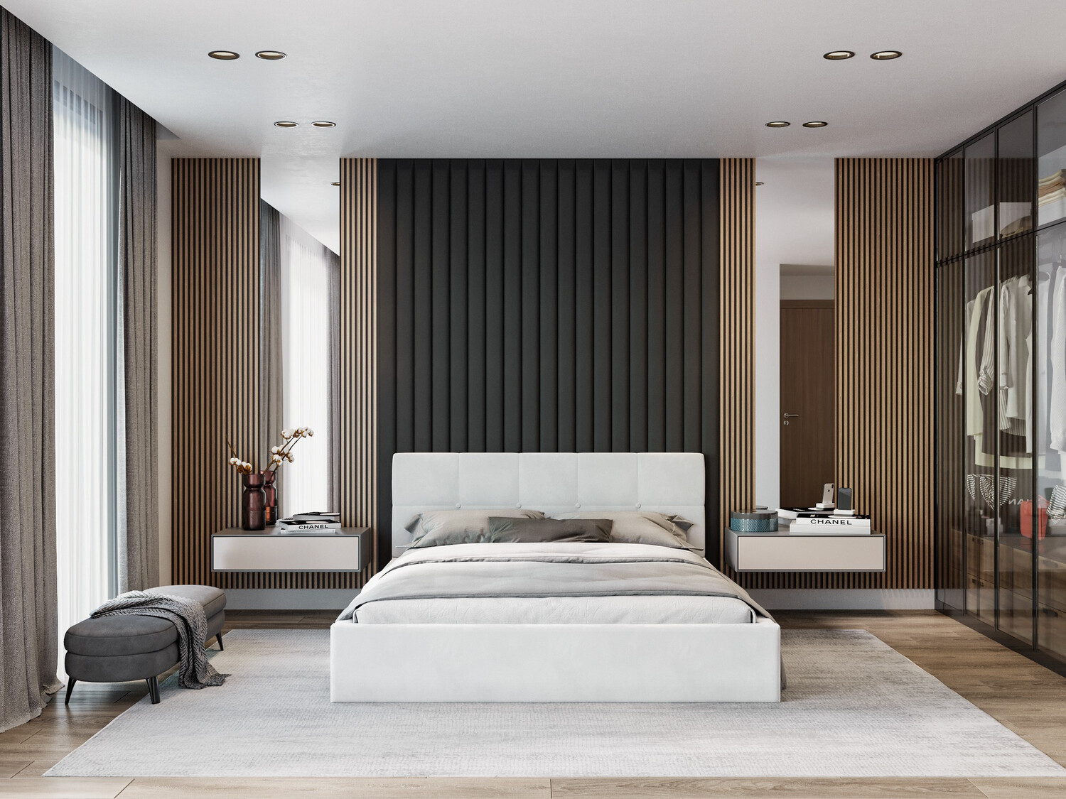 Bett Fairfield 107 (Weiss)