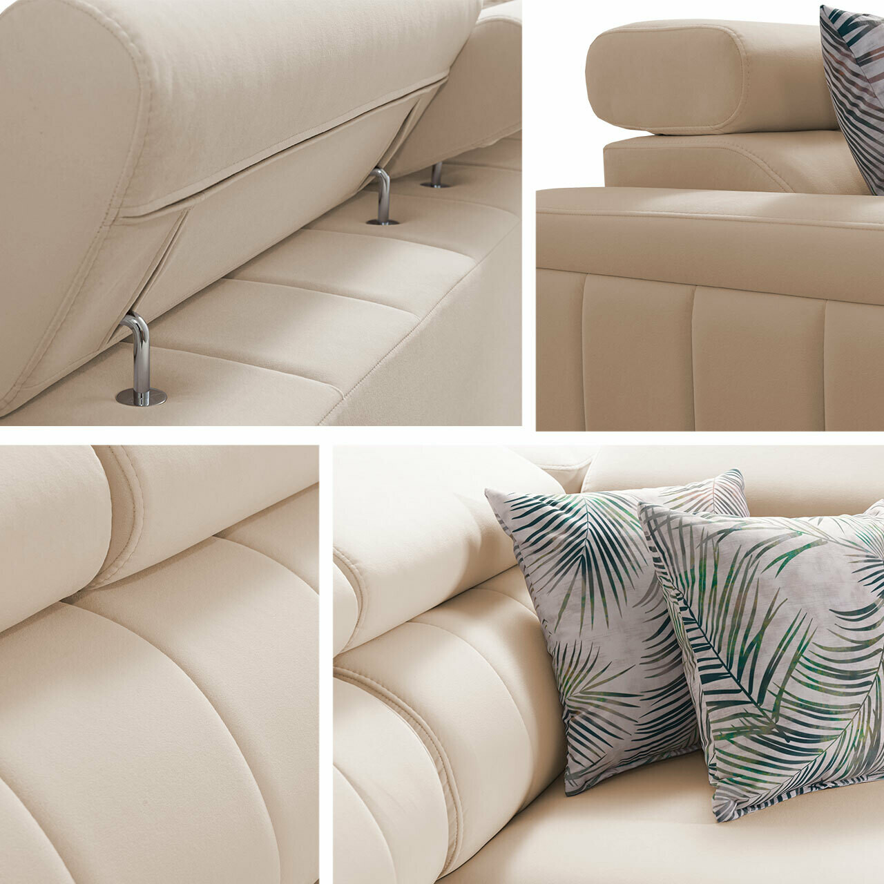 Ecksofa Sarasota 149 (Mono 242 + Botanical 36)