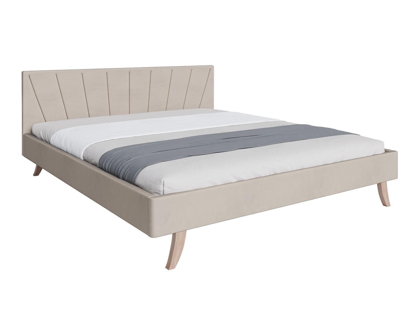 Bett Fairfield 108 (Cremefarben)