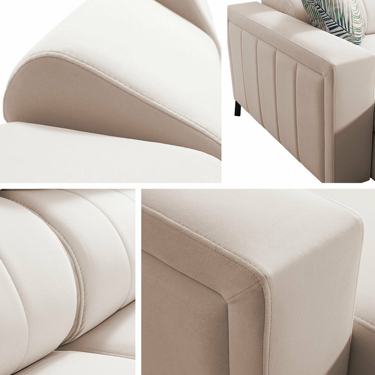 Ecksofa Sarasota 154 (Mono 242 + Botanical 36)
