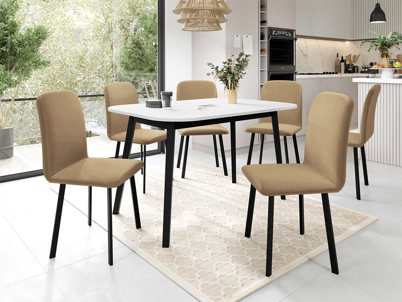 Essgruppe Edmond 117 (Amor Velvet 4302)