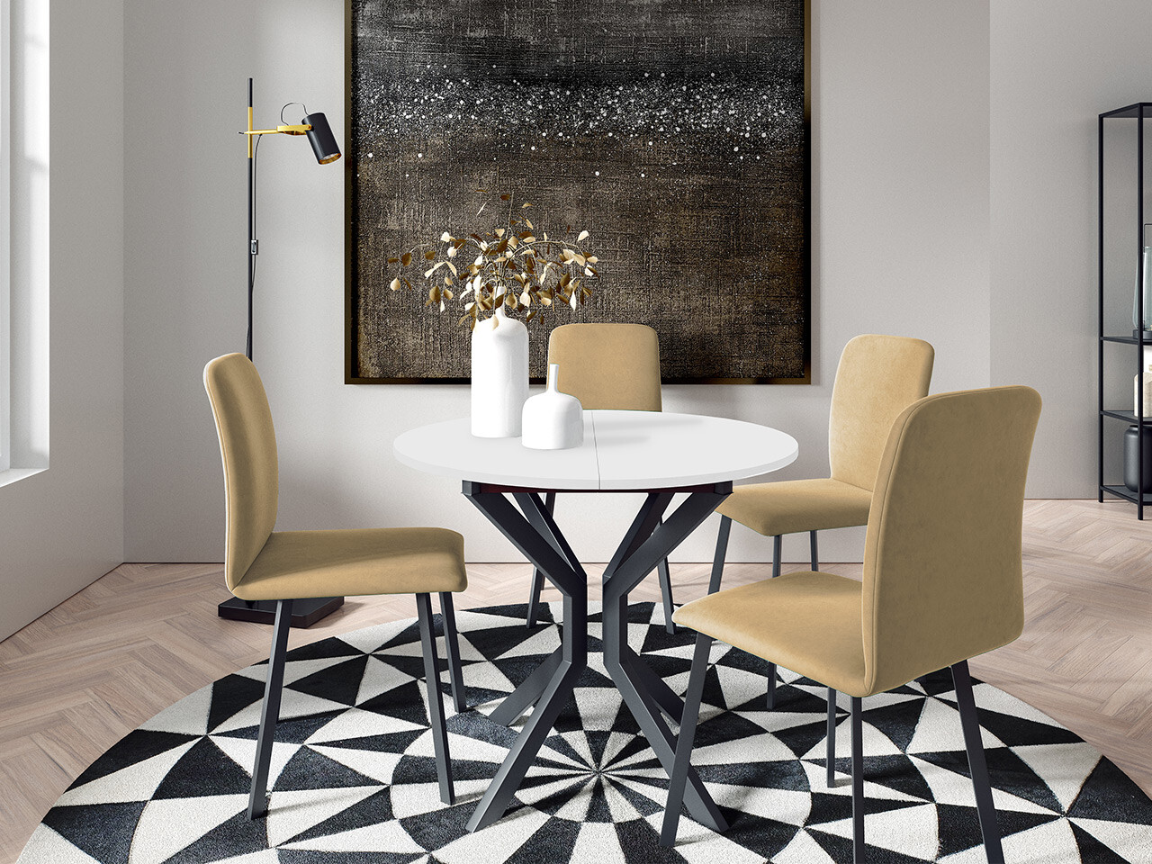 Essgruppe Edmond 118 (Amor Velvet 4302)