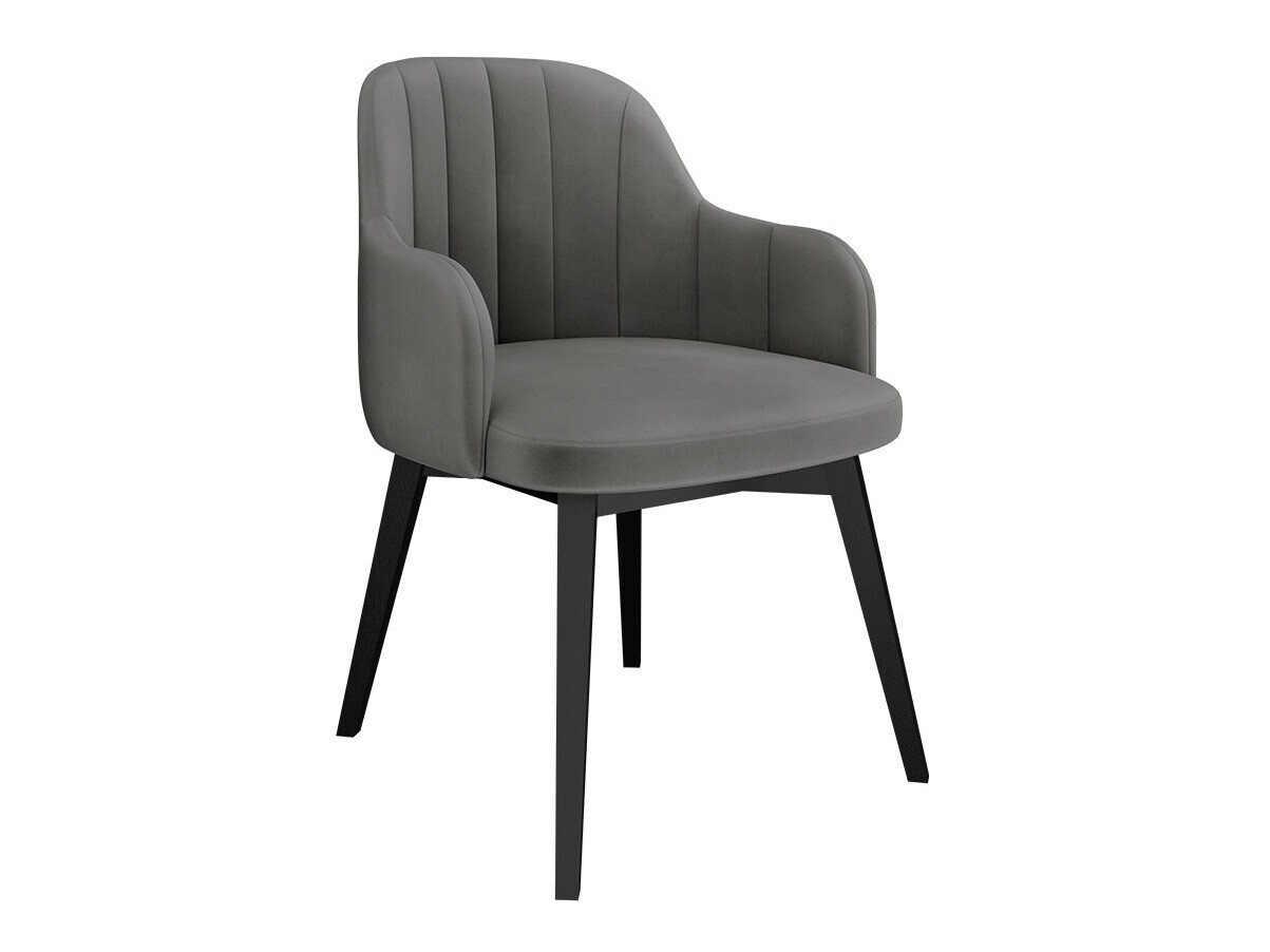 Stuhl Racine 105 (Schwarz + Magic Velvet 2217)