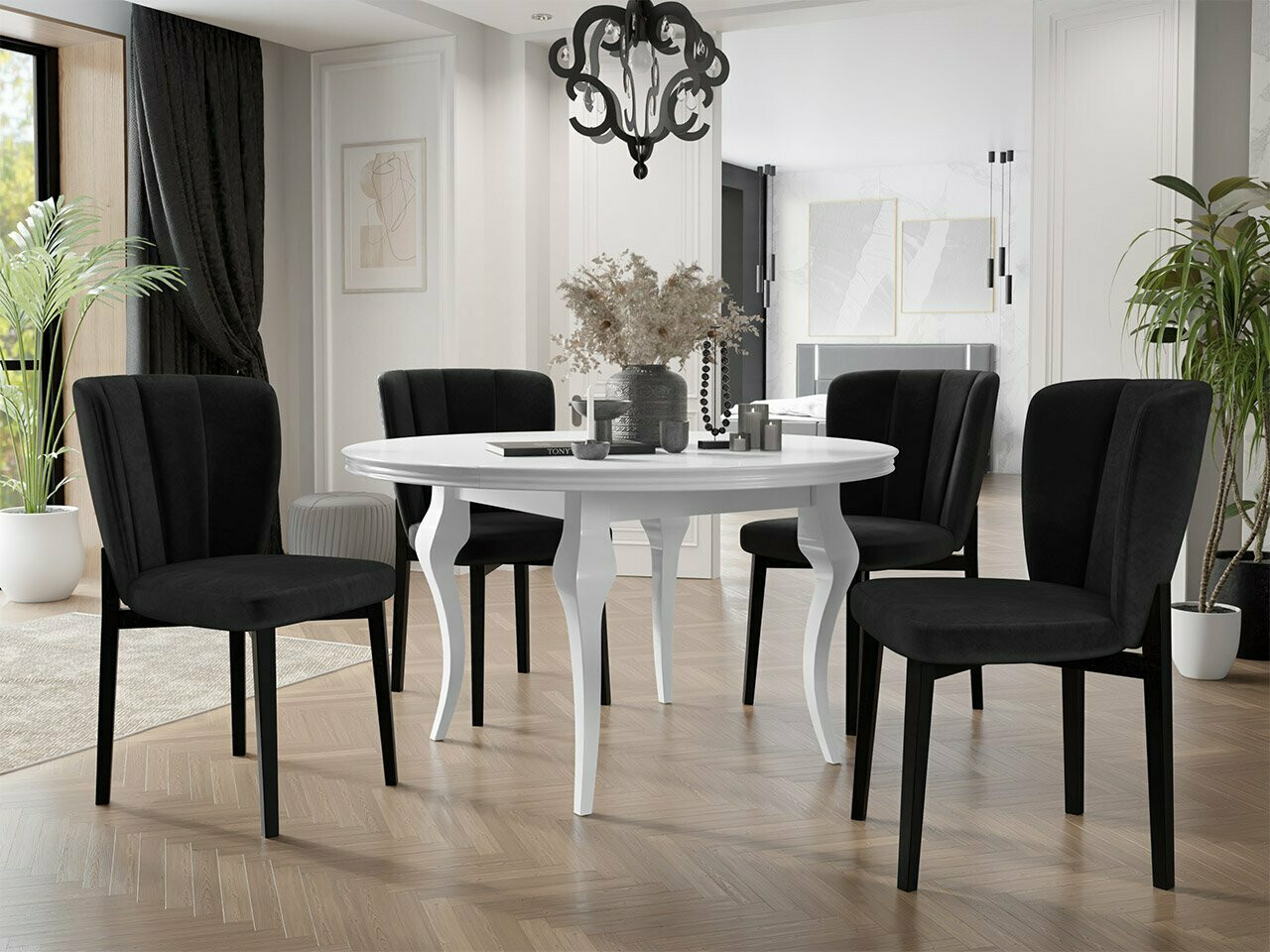 Stuhl Racine 130 (Magic Velvet 2219)