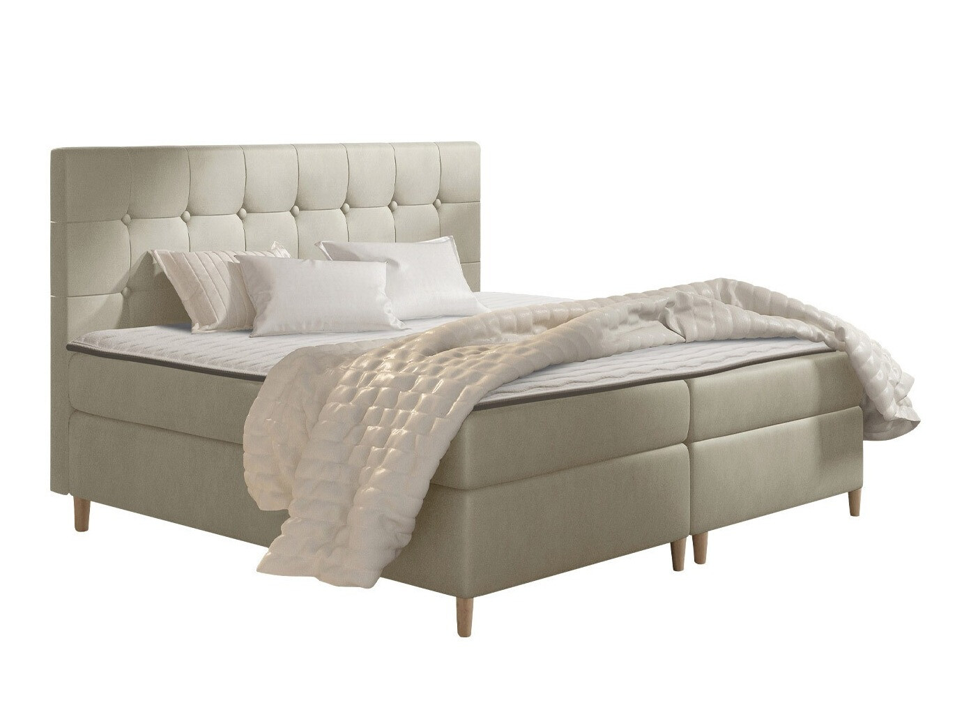 Boxspringbett Caseus (Magic Velvet 2201)