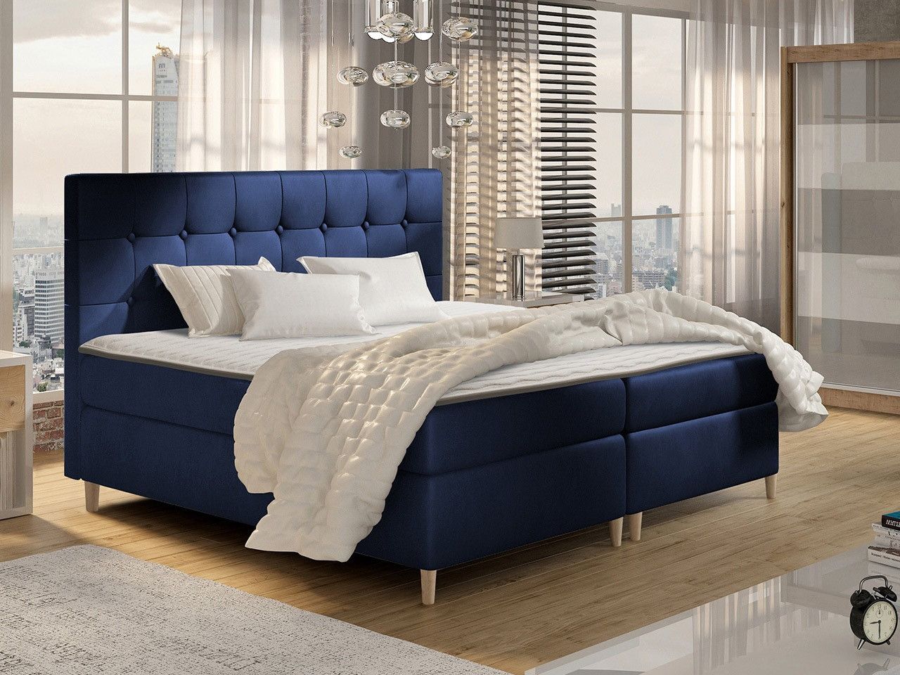 Boxspringbett Caseus (Magic Velvet 2216)