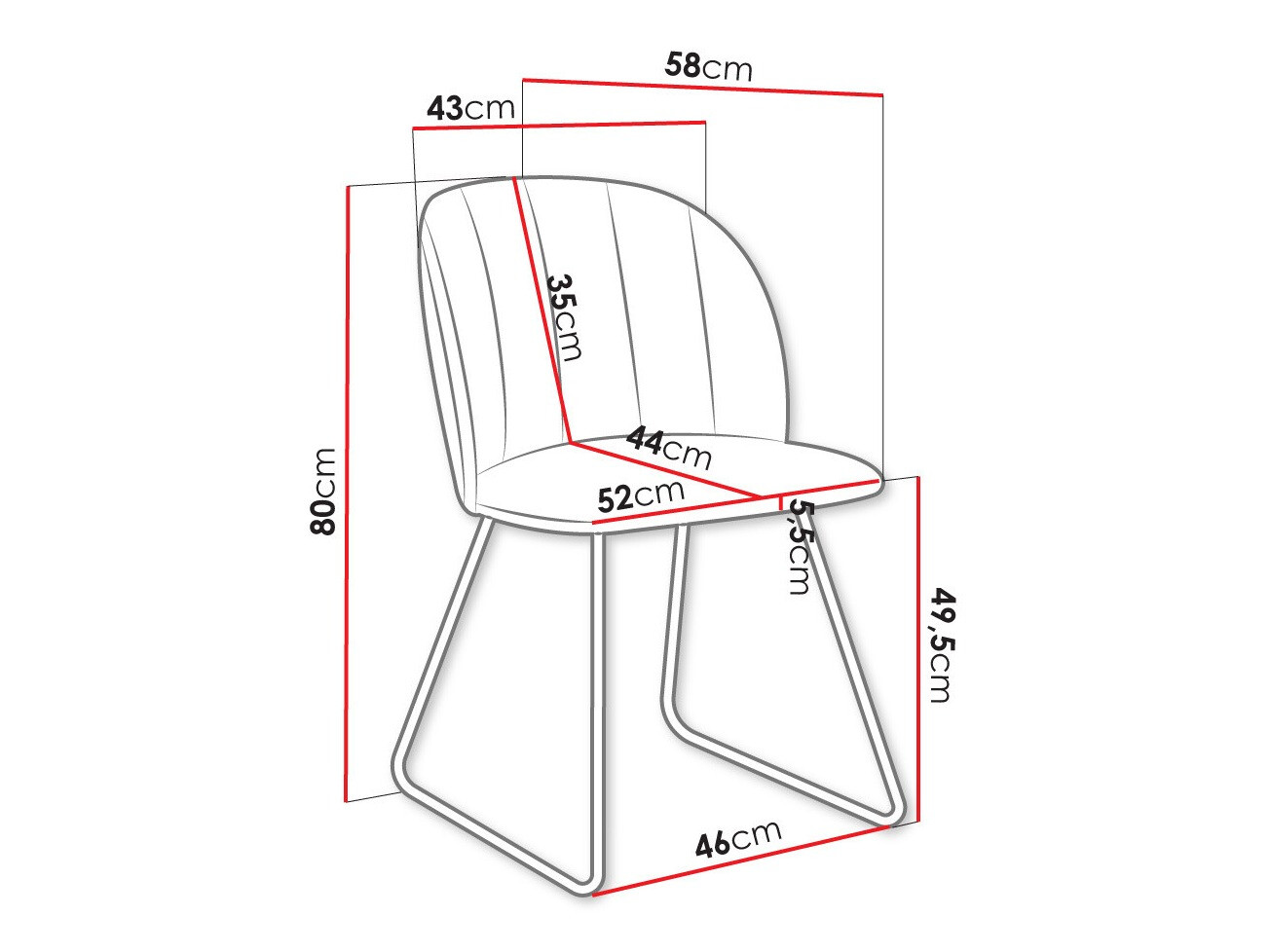 Stuhl Comfivo Passer I (Magic Velvet 2216)