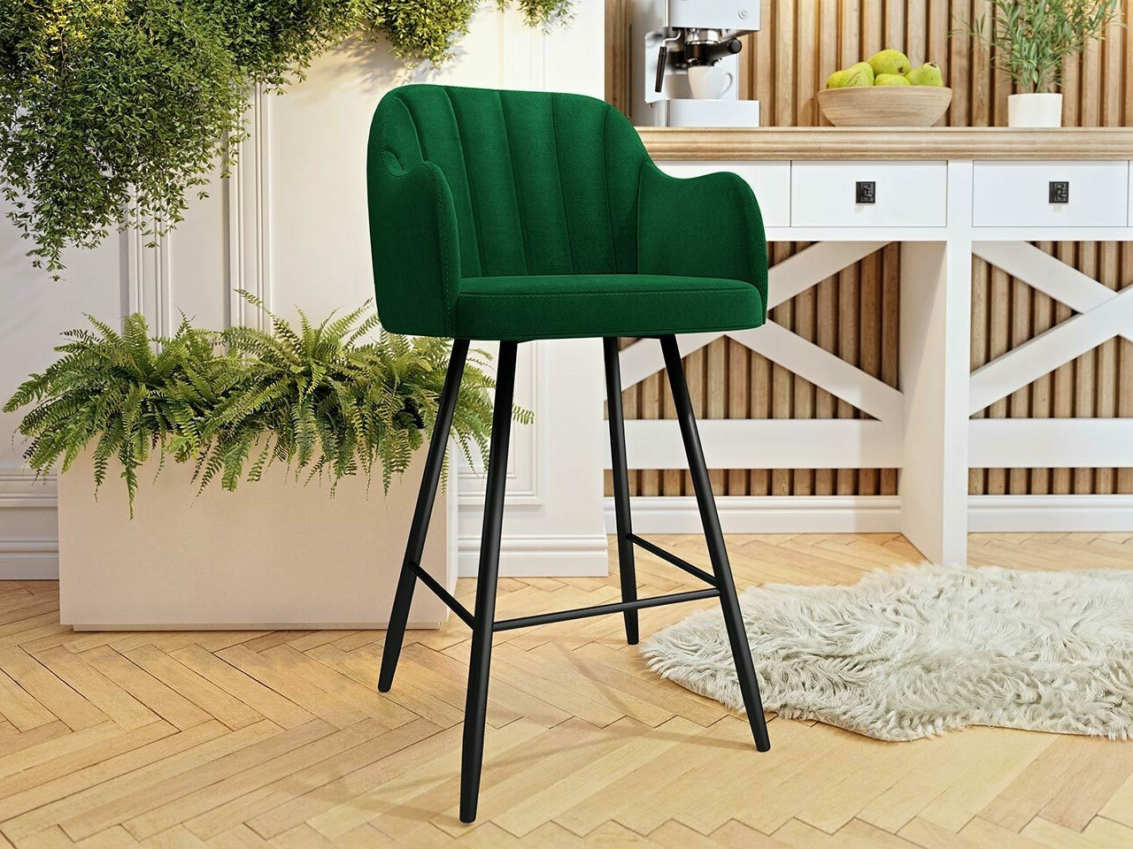 Barstuhl Comfivo Anser I (Magic Velvet 2225)
