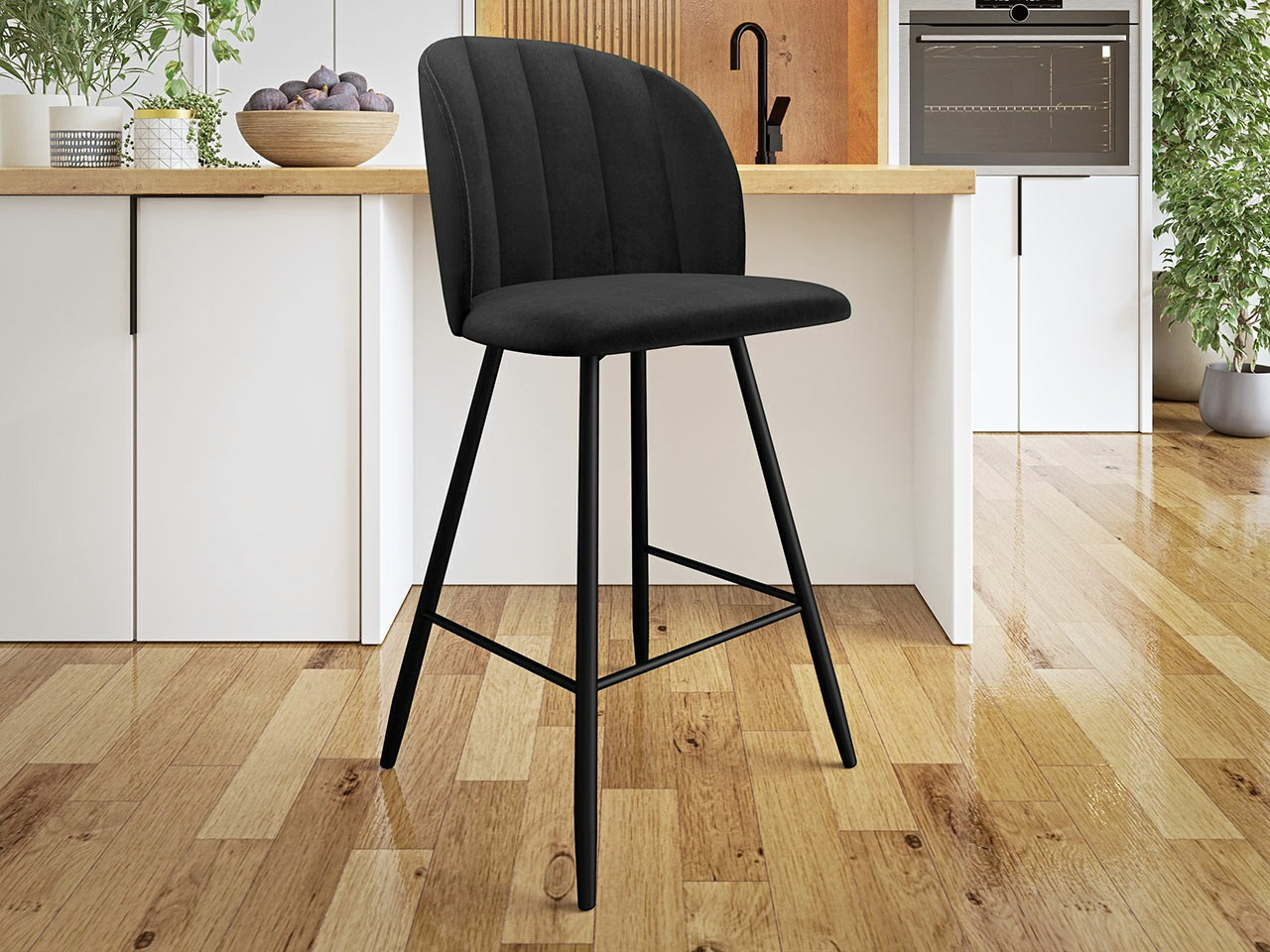 Barstuhl Comfivo Anser II (Magic Velvet 2219)