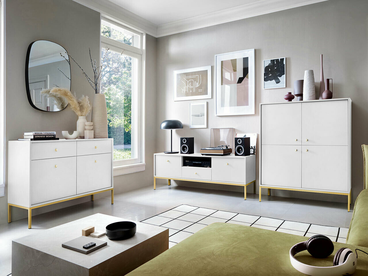 TV-Möbel Formis (Weiss)