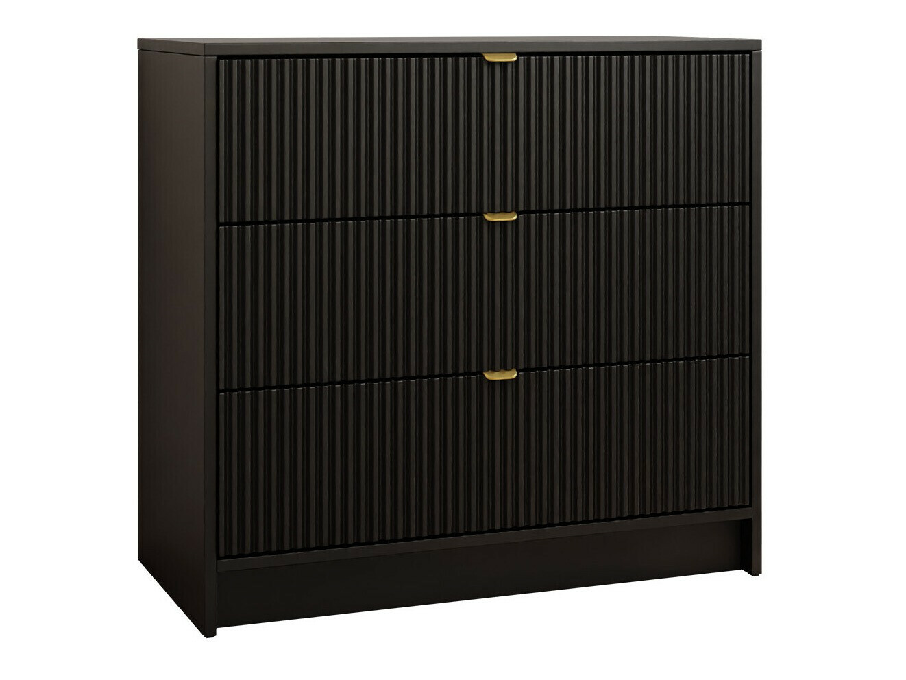 Kommode Comfivo Papilio I (Schwarz)