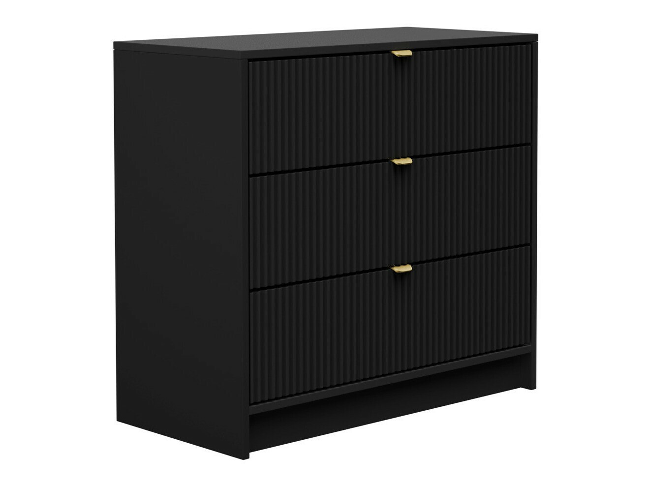 Kommode Comfivo Papilio I (Schwarz)