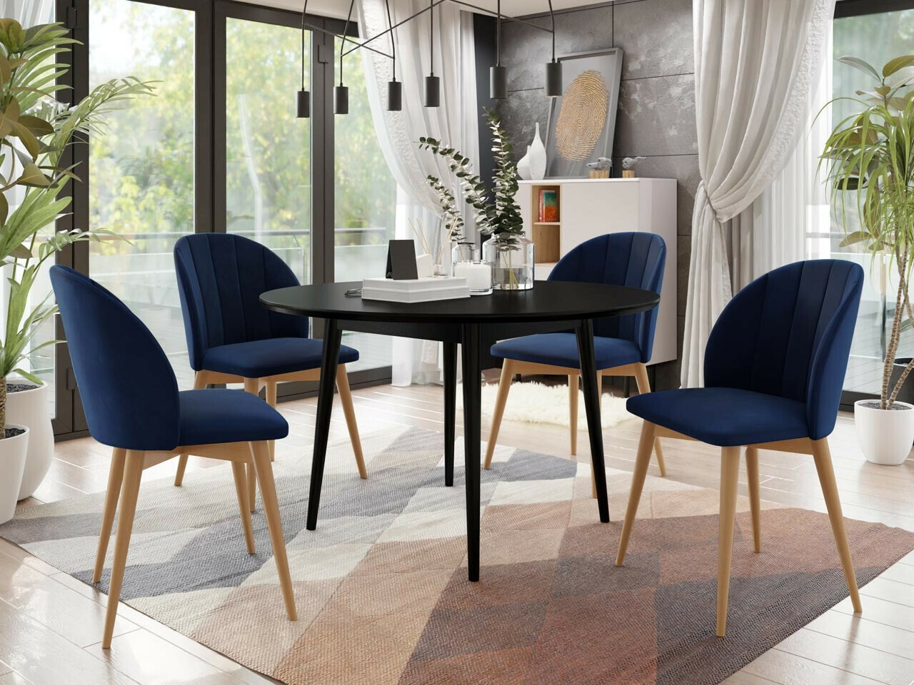 Essgruppe Racine 127 (Braun + Magic Velvet 2216)