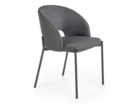 Stuhl Houston 633 (Grau + Schwarz)
