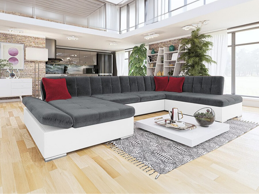 Ecksofa Comfivo 150 (Soft 017 + Kronos 22 + Kronos 02)