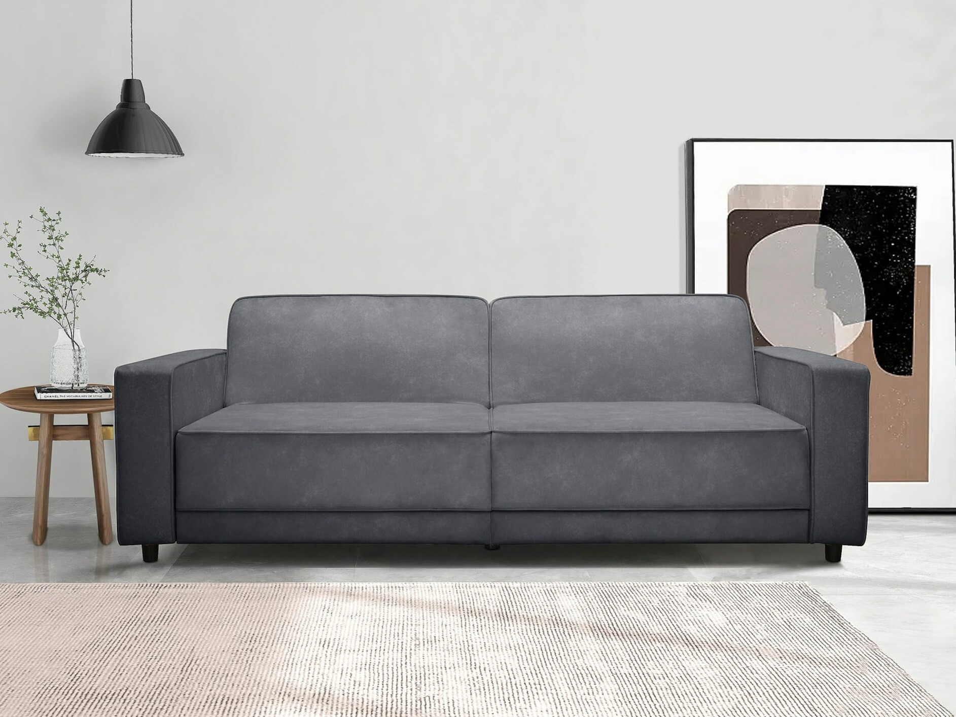 Schlafsofa Tulsa 632 (Anthrazit)