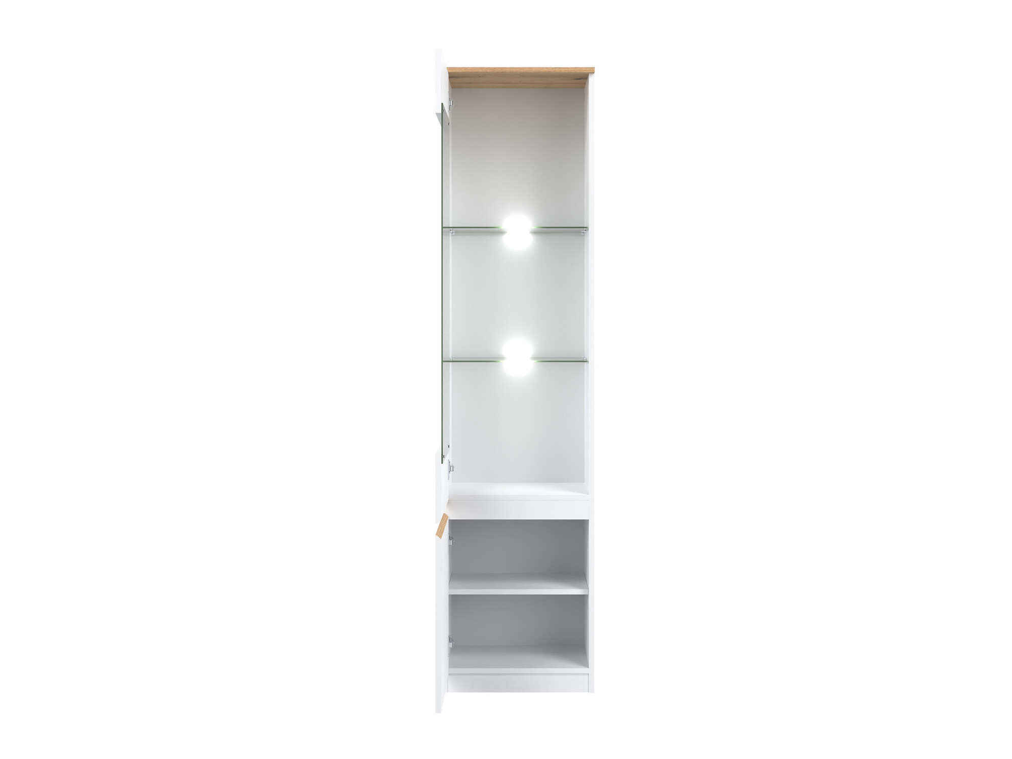 Regal Catelbi 121 (Weiss + Eiche)