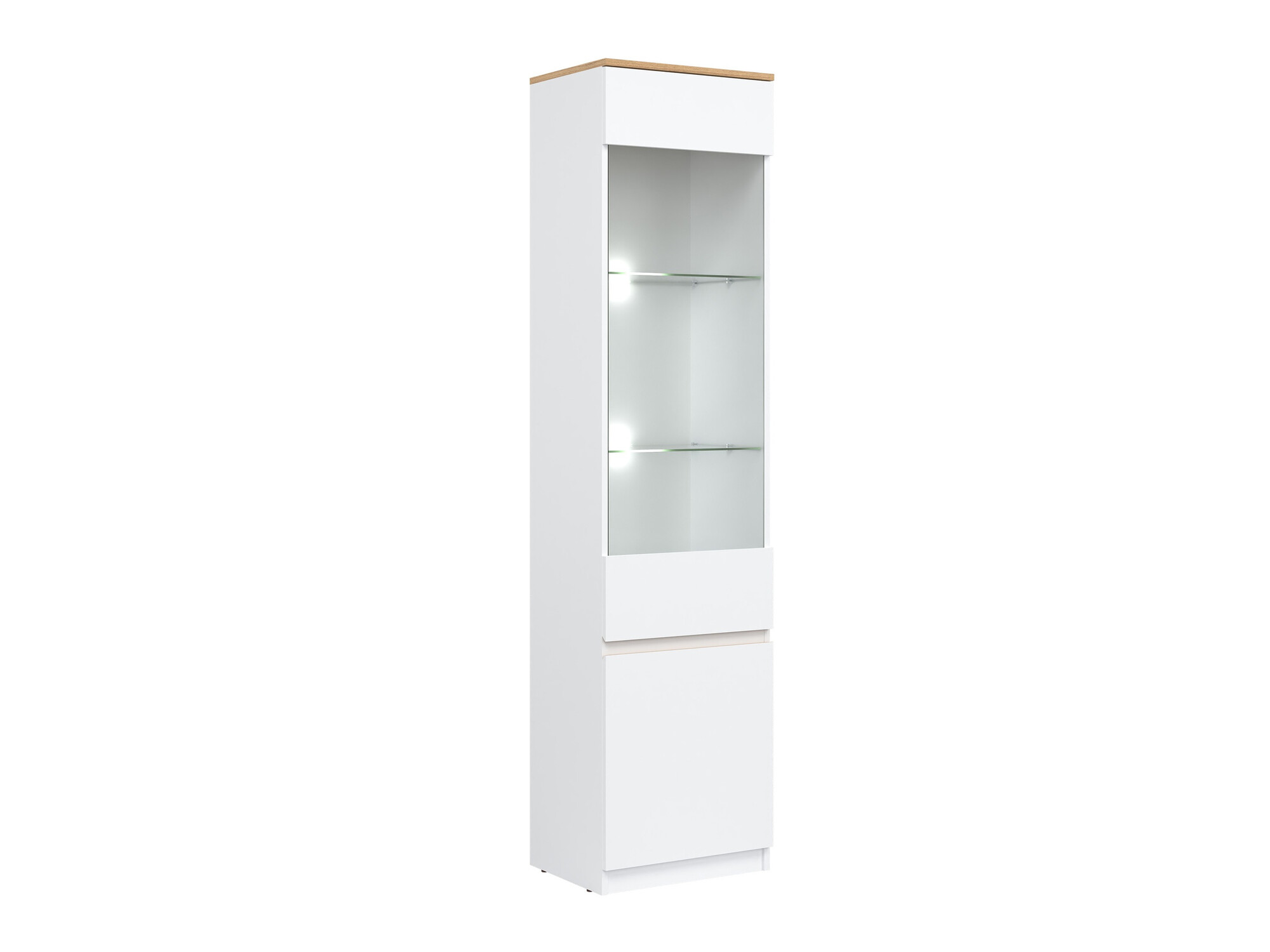 Regal Catelbi 121 (Weiss + Eiche)