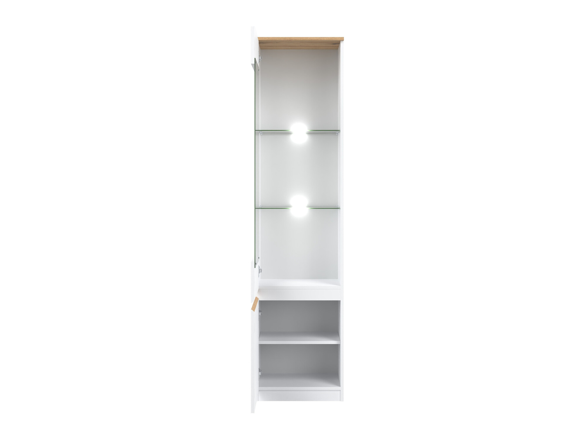 Regal Catelbi 121 (Weiss + Eiche)