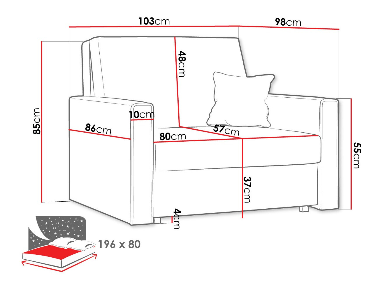 Sessel Morel I (Poso 01)