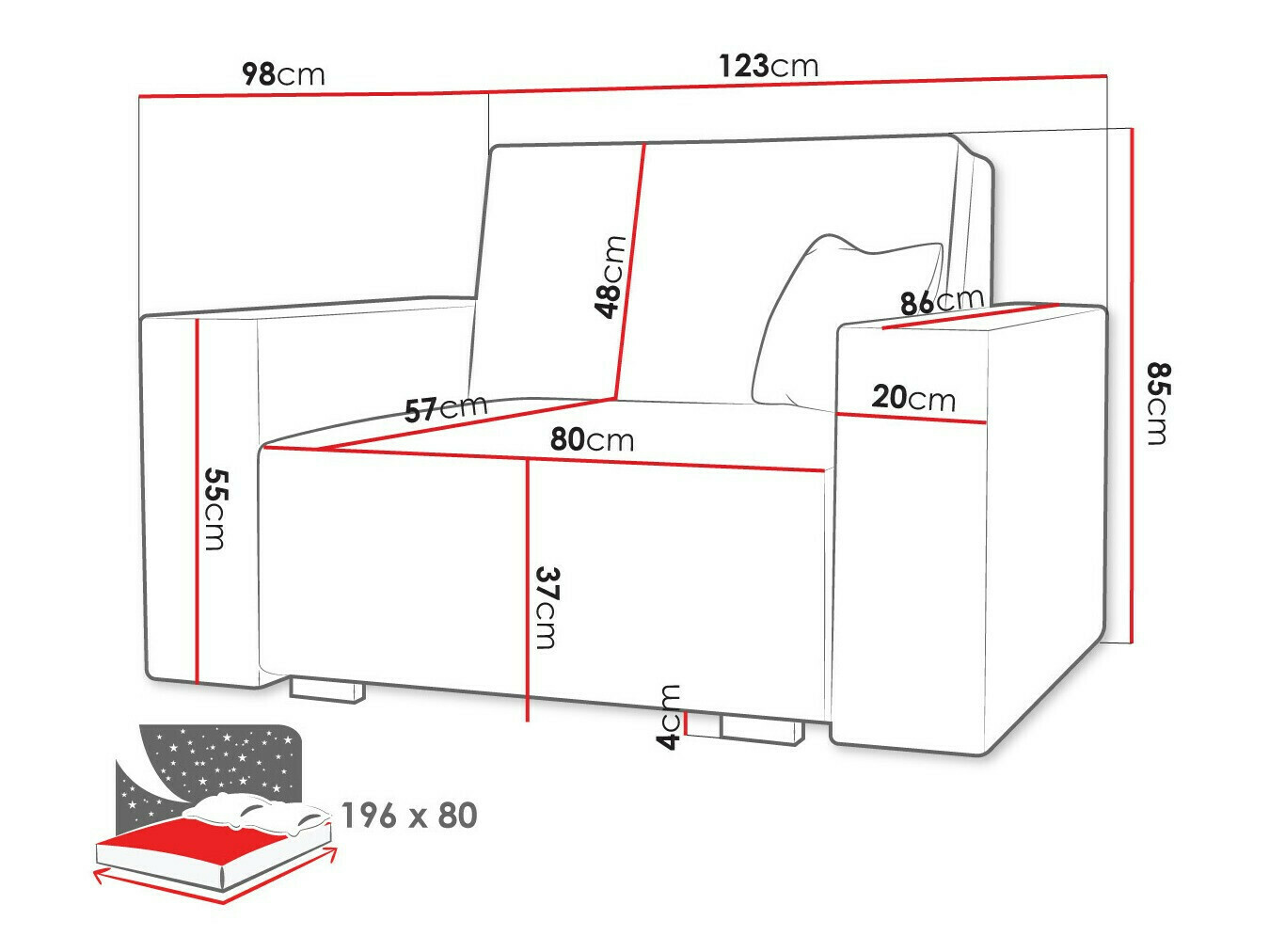 Sessel Serora I (Neve 34)