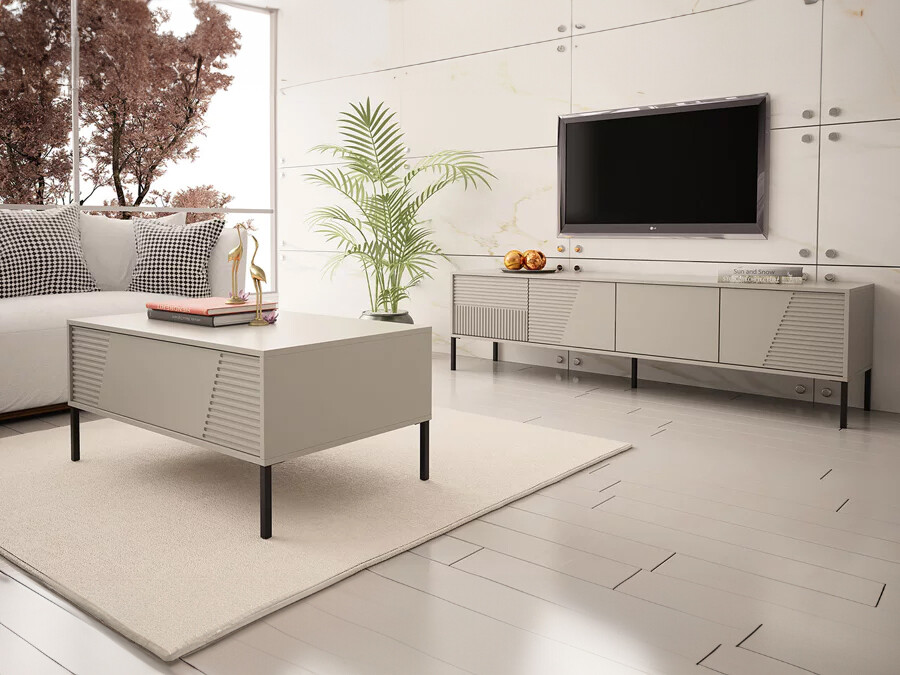 Wohnzimmer-Sets Verteni 107 (Kaschmir)