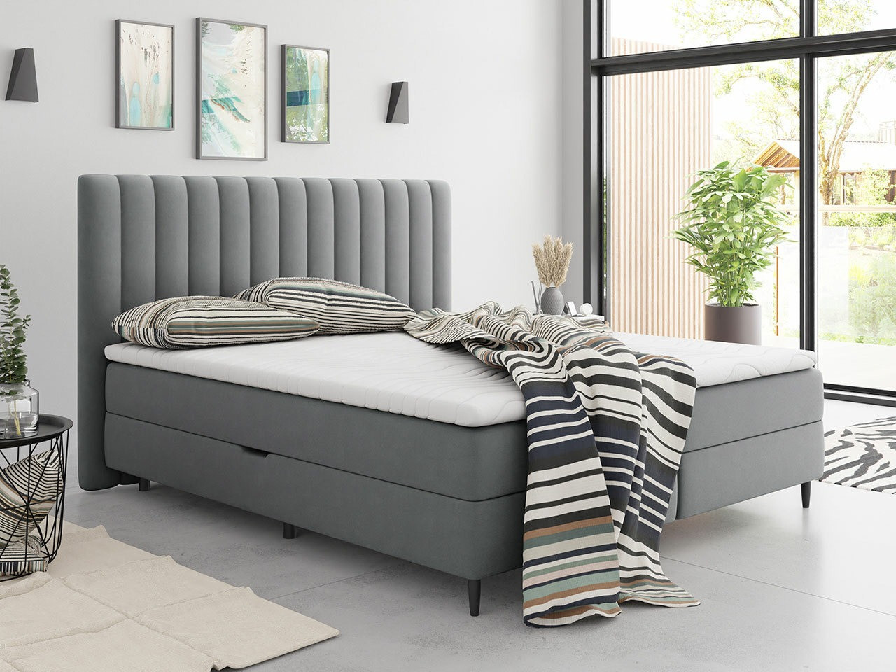 Boxspringbett Indiana 142 (Swing 17)