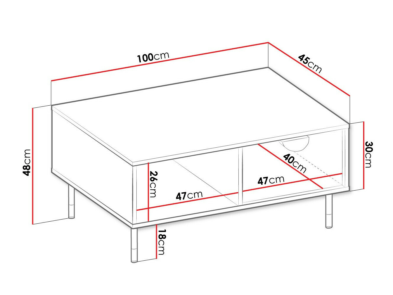 Couchtisch Comfivo Vitis I
